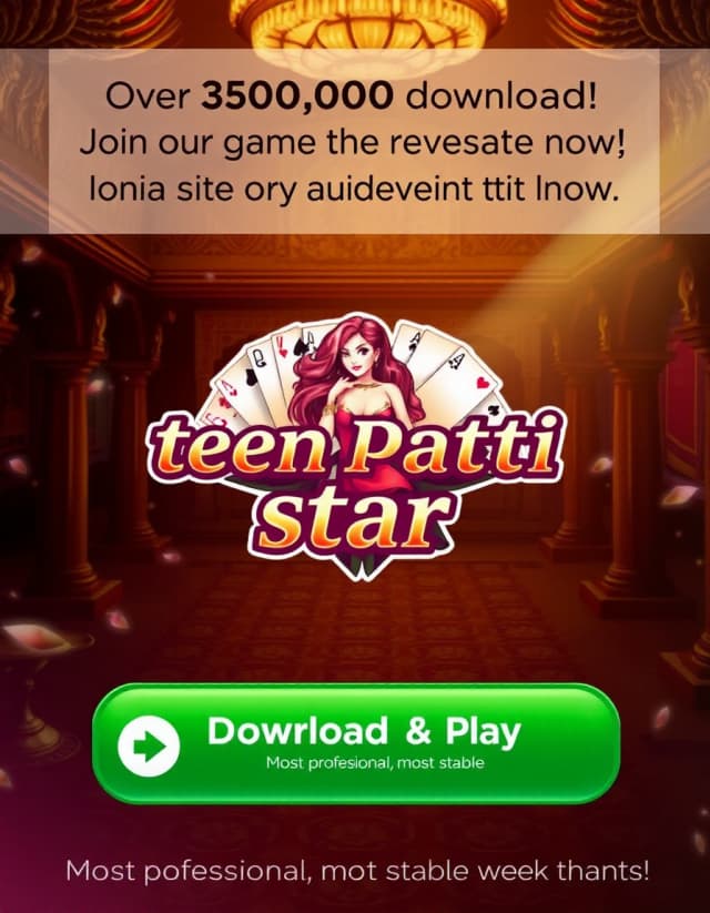 Teen Patti Star Pro Apk Banner